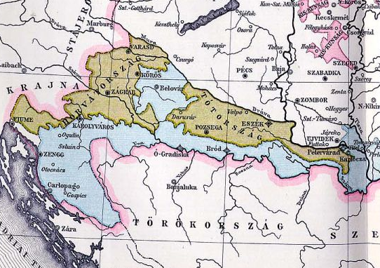 Horvát térképből képtérkép
